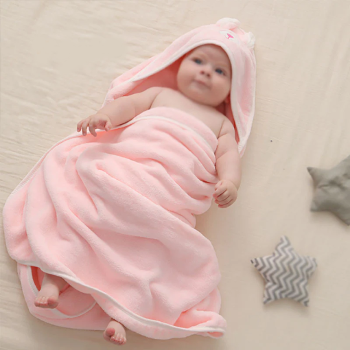 Kids Hooded Bath Soft Towel