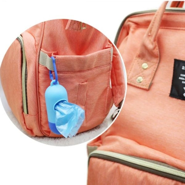 Disposable Baby Diapers Bag Box Kit – With Dispenser Lead Clip (random Color)